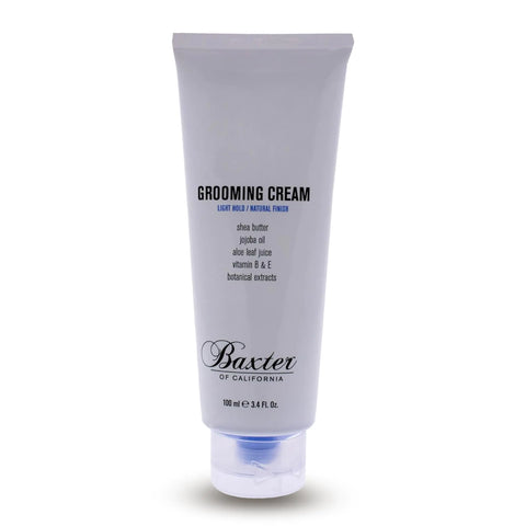 Baxter of California Grooming Cream for Men | Light Hold | Natural Finish | Hair Styler | 3.4 oz