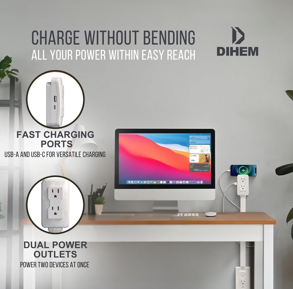 Extendable Rotating Outlet